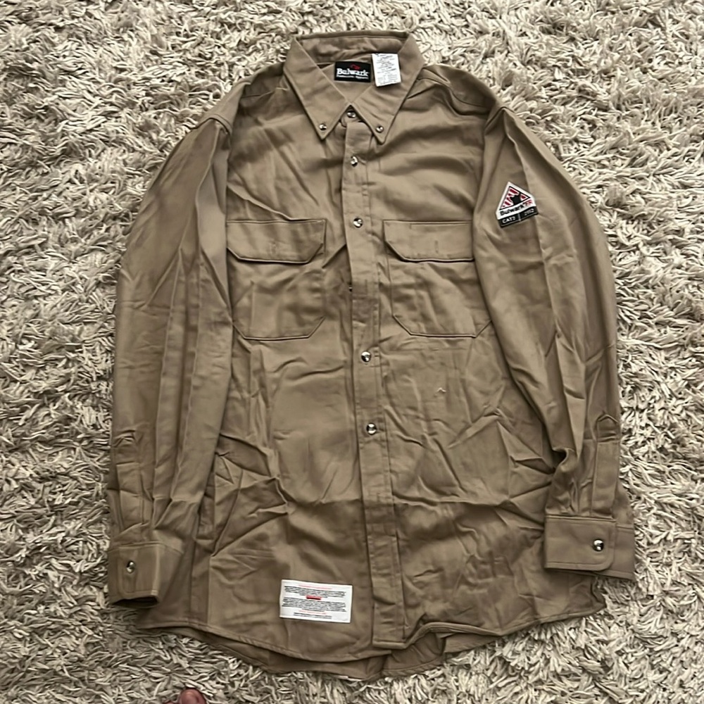 Brand new without tags. Bulwark FR Cat2 2112 button down shirts.